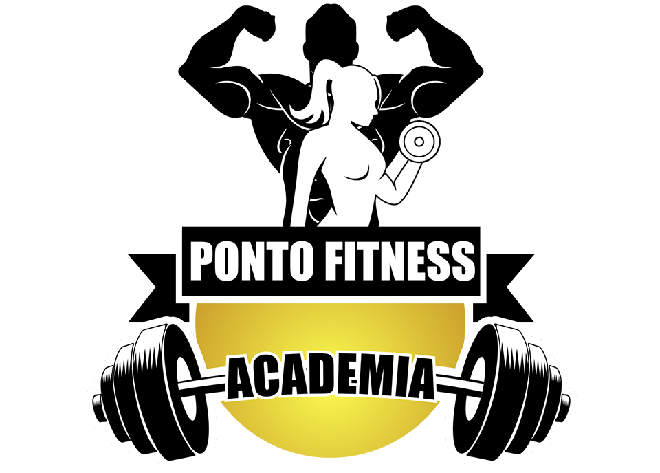 Logomarca Ponto Fitness Academia - NP Publicidade